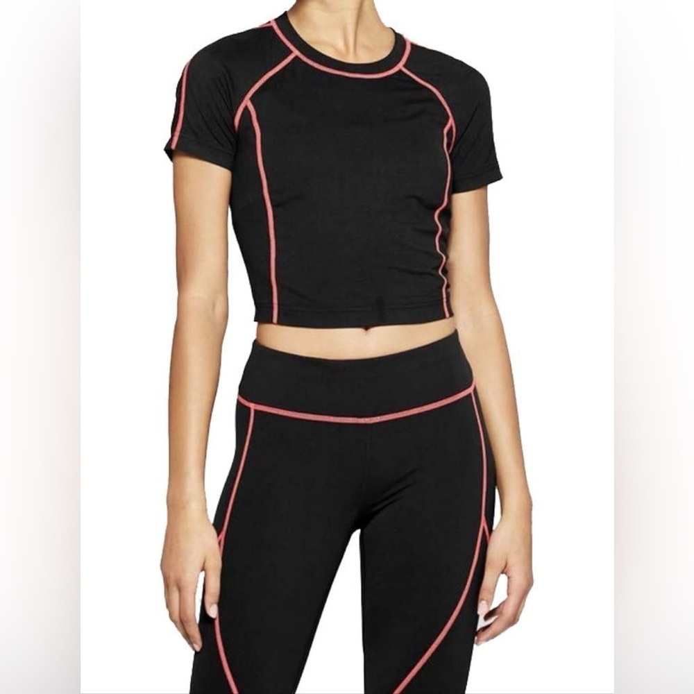JoyLab Black and Red  Activewear | LARGE